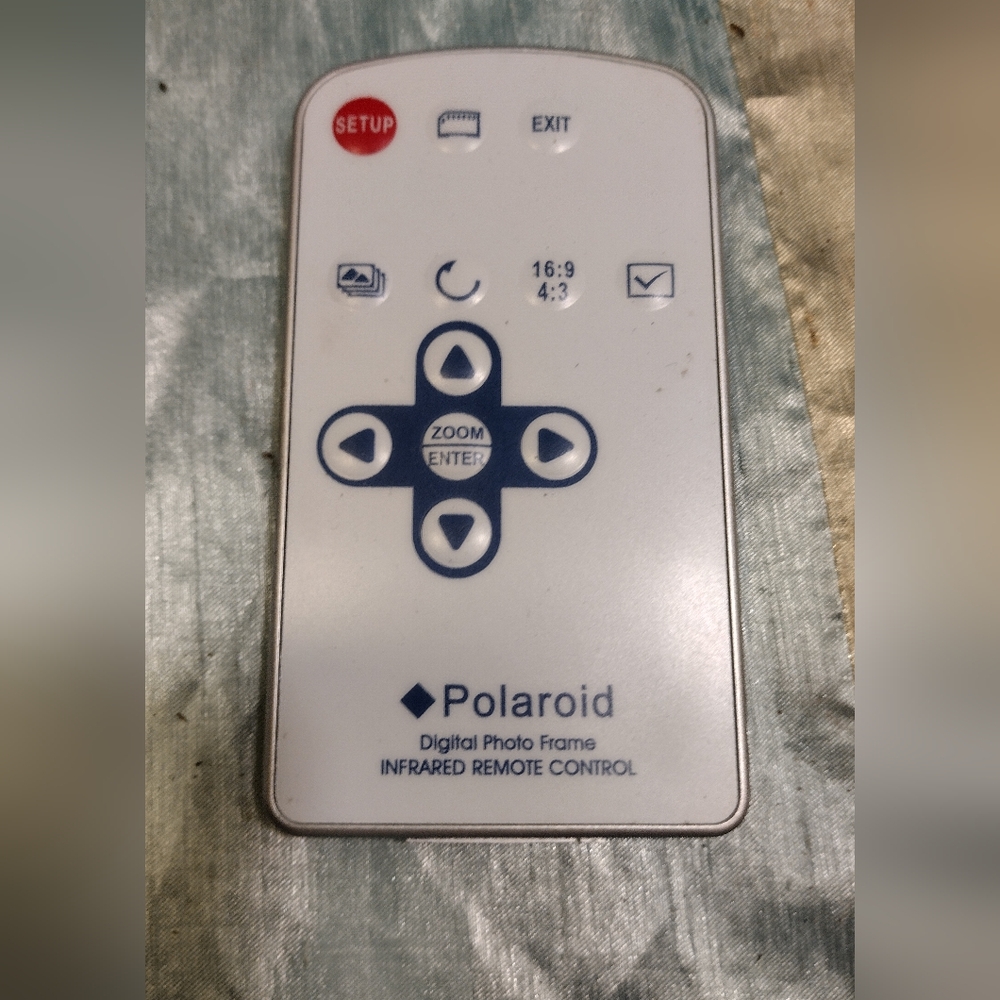 OEM POLAROID REMOTE FOR DIGITAL PICTURE FRAME MODEL DPF6057